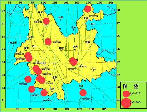 云南七大地震带是哪些地方云南丽江3.0级地震最新消息云南省地面波有哪些城市 锁屏